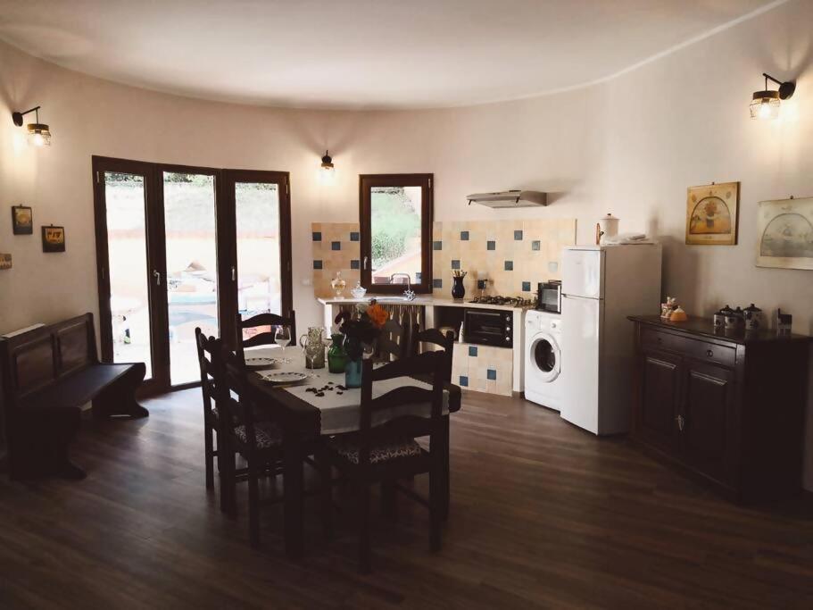 Da Nonna Cettina Appartamento In Villa Con Piscina ปาแลร์โม ภายนอก รูปภาพ