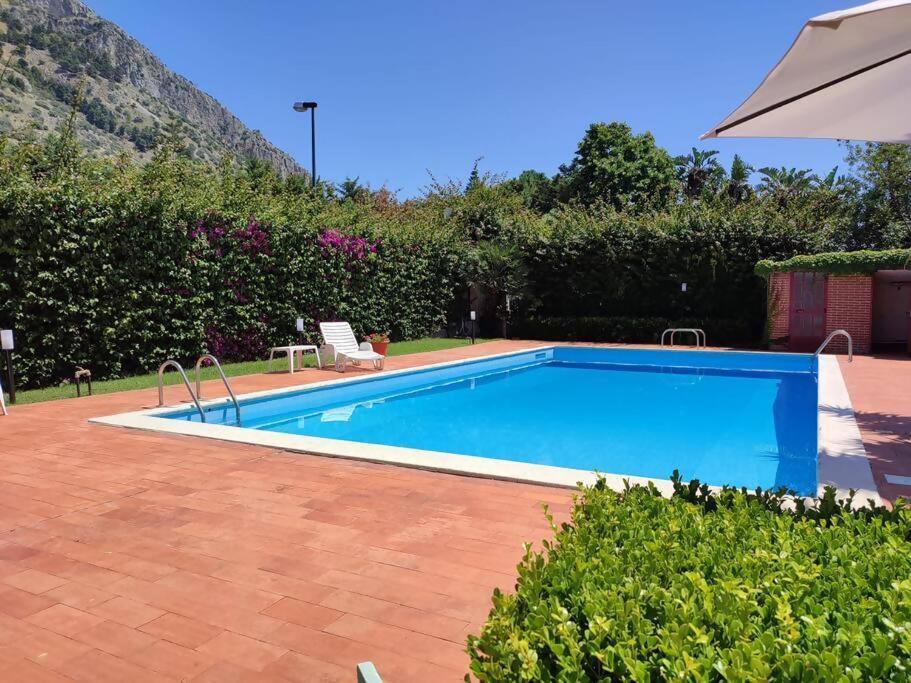 Da Nonna Cettina Appartamento In Villa Con Piscina ปาแลร์โม ภายนอก รูปภาพ